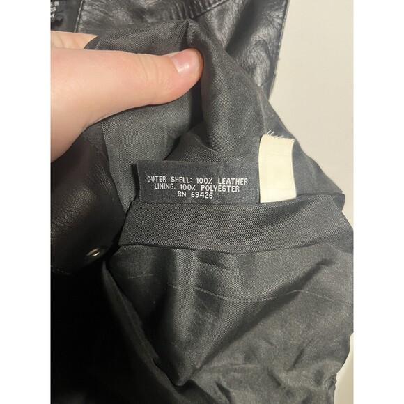 Wilson Medium Leather Vest - Picture 4 of 7